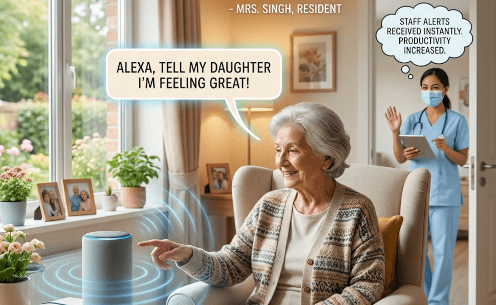 Alexa in Hospitals: A Smart Way to Better Care and Connection